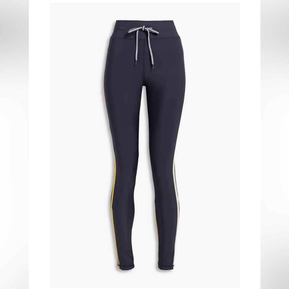THE UPSIDE Aika striped stretch leggings